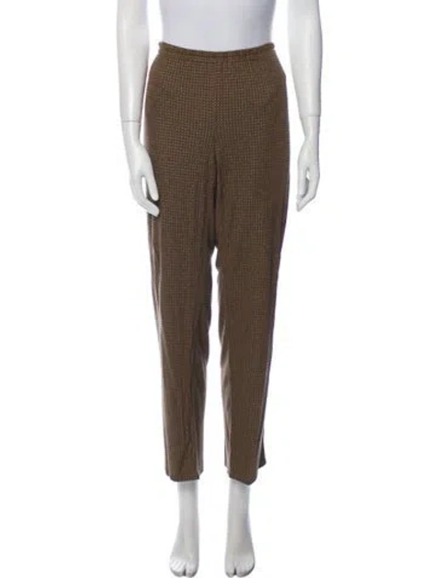 Pre-owned Celine Vintage Straight Leg Pants In Brown