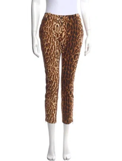 Pre-owned Celine Vintage Straight Leg Pants In Brown