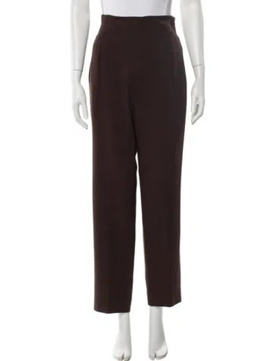 Pre-owned Celine Vintage Straight Leg Pants In Brown