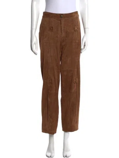 Pre-owned Celine Vintage Straight Leg Pants In Brown