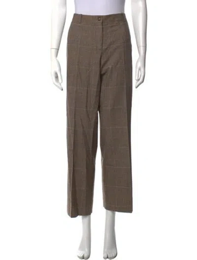 Pre-owned Celine Vintage Straight Leg Pants In Brown
