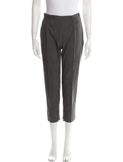 Pre-owned Celine Vintage Straight Leg Pants In Gray