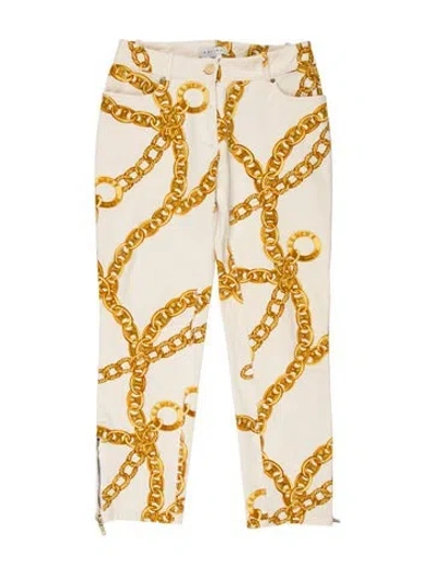 Pre-owned Celine Vintage Straight Leg Pants In Neutral