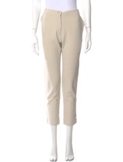 Pre-owned Celine Vintage Straight Leg Pants In Neutral