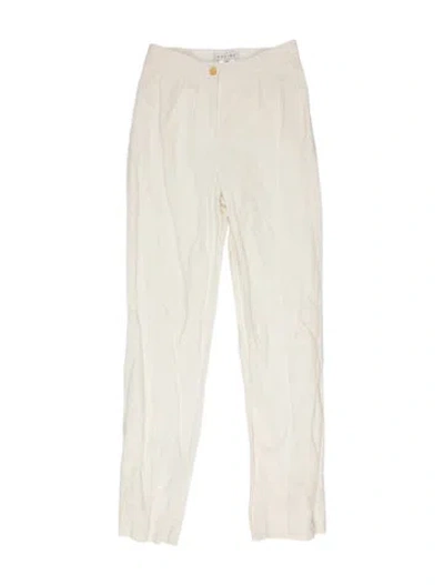 Pre-owned Celine Vintage Straight Leg Pants In White