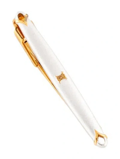 Pre-owned Celine Vintage Tie Clip In Multicolor