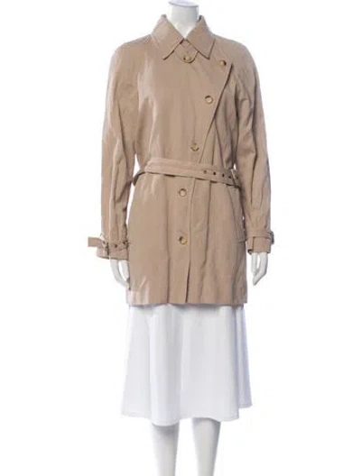 Pre-owned Celine Vintage Trench Coat In Neutrals