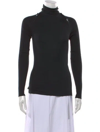 Pre-owned Celine Vintage Turtleneck Sweater In Black