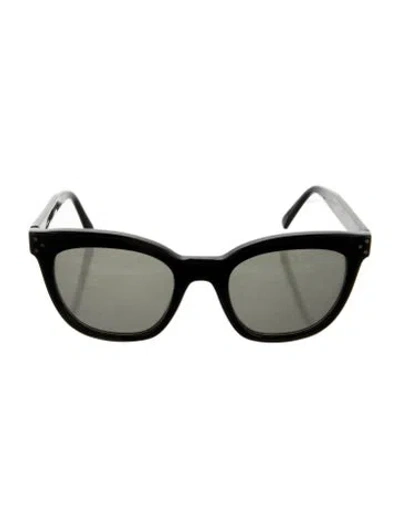 Pre-owned Celine Vintage Wayfarer Sunglasses In Black