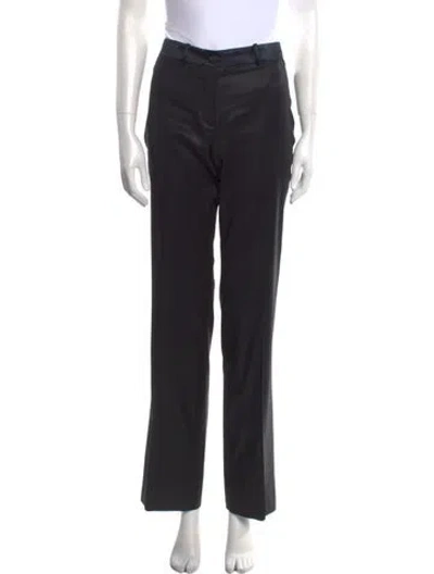 Pre-owned Celine Vintage Wide Leg Pants In Black