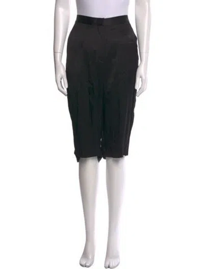 Pre-owned Celine Vintage Wide Leg Pants In Black