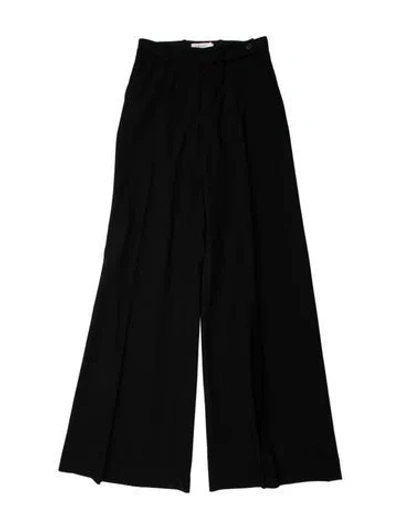 Pre-owned Celine Vintage Wide Leg Pants In Black