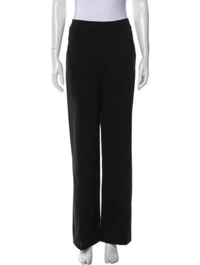 Pre-owned Celine Vintage Wide Leg Pants In Black