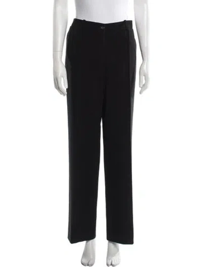Pre-owned Celine Vintage Wide Leg Pants In Black