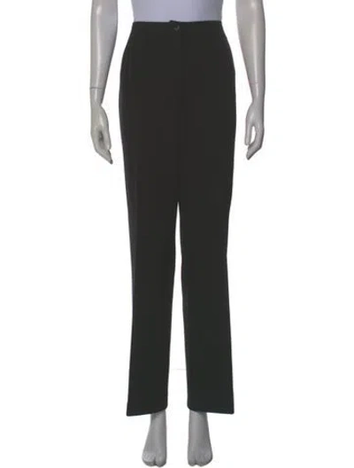 Pre-owned Celine Vintage Wide Leg Pants In Black