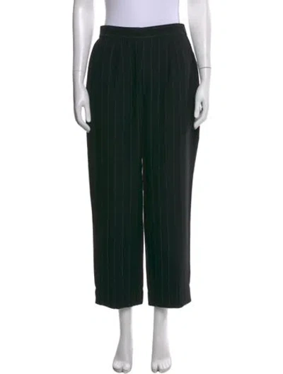 Pre-owned Celine Vintage Wide Leg Pants In Black