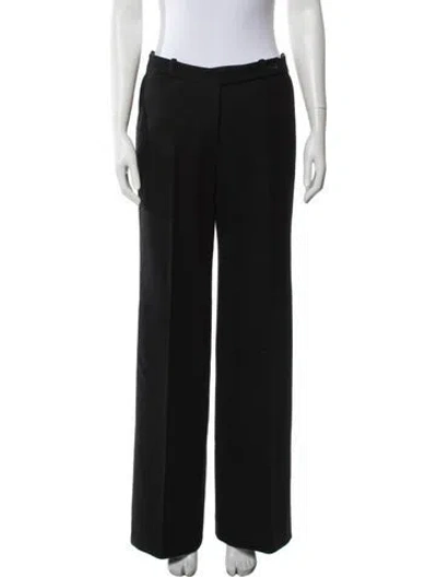 Pre-owned Celine Vintage Wide Leg Pants In Black