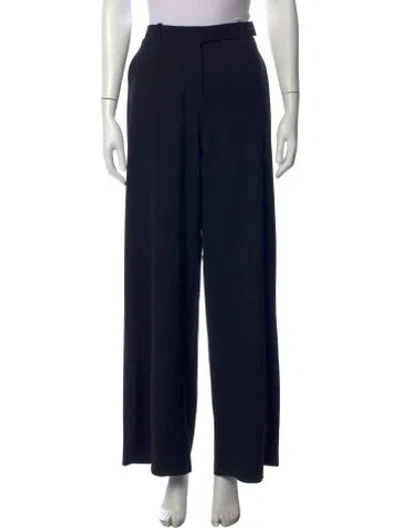Pre-owned Celine Vintage Wide Leg Pants In Black