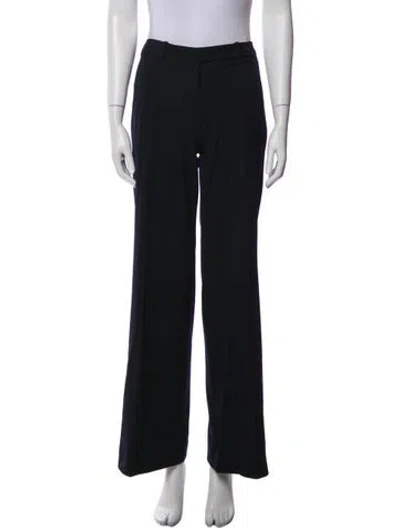 Pre-owned Celine Vintage Wide Leg Pants In Blue