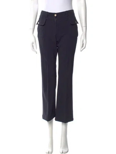 Pre-owned Celine Vintage Wide Leg Pants In Blue