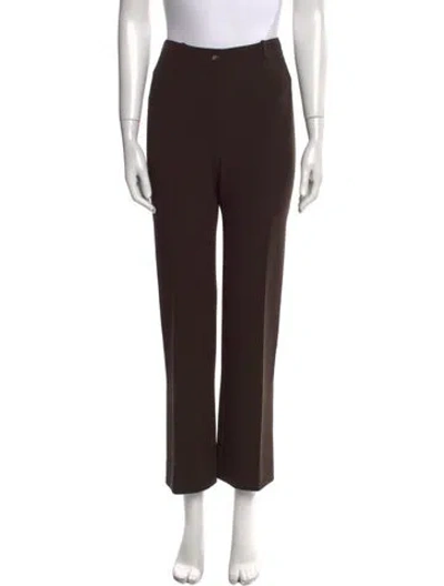 Pre-owned Celine Vintage Wide Leg Pants In Brown