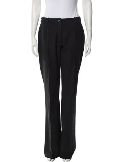 Pre-owned Celine Vintage Wide Leg Pants In Gray