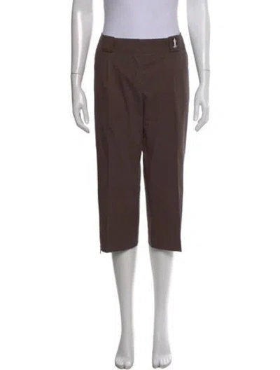 Pre-owned Celine Vintage Wide Leg Pants In Gray