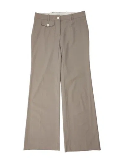 Pre-owned Celine Vintage Wide Leg Pants In Gray