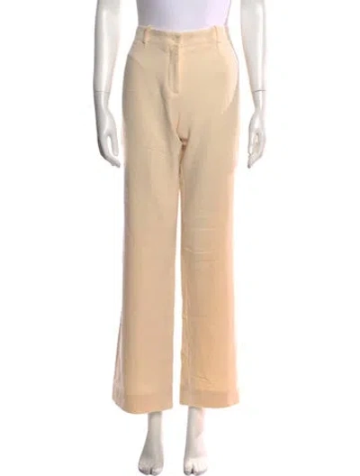 Pre-owned Celine Vintage Wide Leg Pants In Neutral