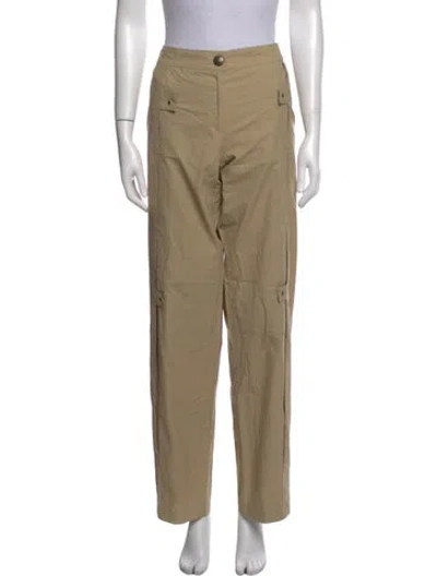Pre-owned Celine Vintage Wide Leg Pants In Neutral