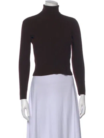Pre-owned Celine Vintage Wool Sweater In Brown