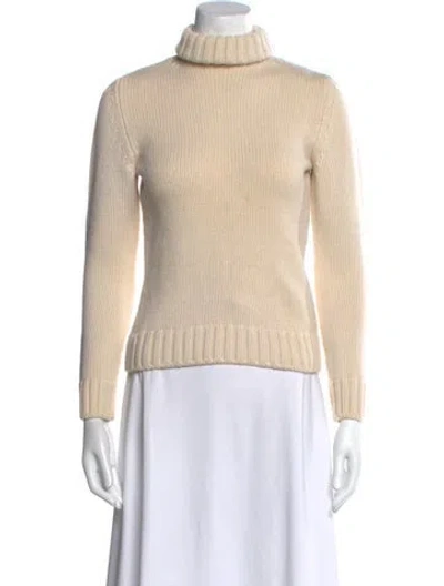 Pre-owned Celine Vintage Wool Sweater In Neutral