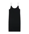 Celine Backless Dress In Viscose Sablé In Black