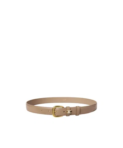 Celine Vivienne Belt In Gray