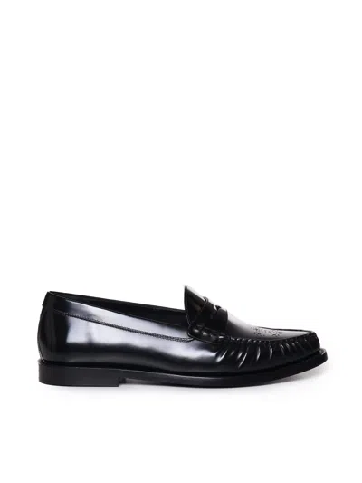 Celine Vivienne Moccasins In Black