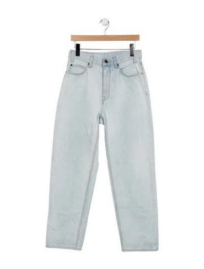 Pre-owned Celine W Hr 001 Straight Leg Jeans In Blue