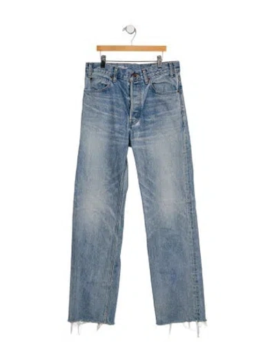 Pre-owned Celine W_bf_010 Straight Leg Jeans In Blue