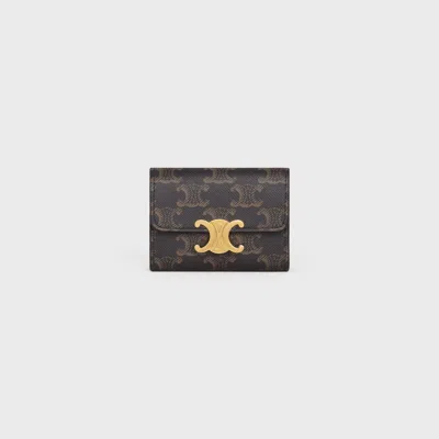 Celine Wallet In Brown