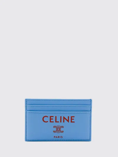 Celine Wallet Men In Blue
