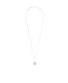 Celine Water Drill Daisy Necklace In White