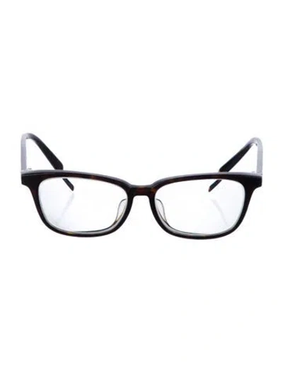 Pre-owned Celine Wayfarer Clear Sunglasses In Black