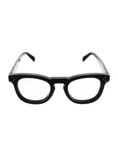Pre-owned Celine Wayfarer Eyeglasses In Black
