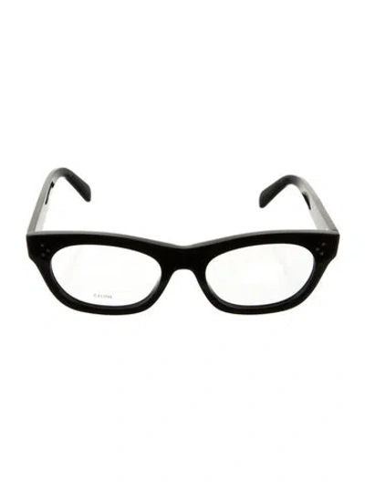 Pre-owned Celine Wayfarer Eyeglasses In Black