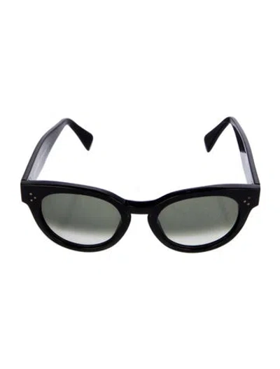 Pre-owned Celine Wayfarer Gradient Sunglasses In Black
