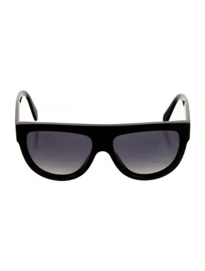 Pre-owned Celine Wayfarer Gradient Sunglasses In Black