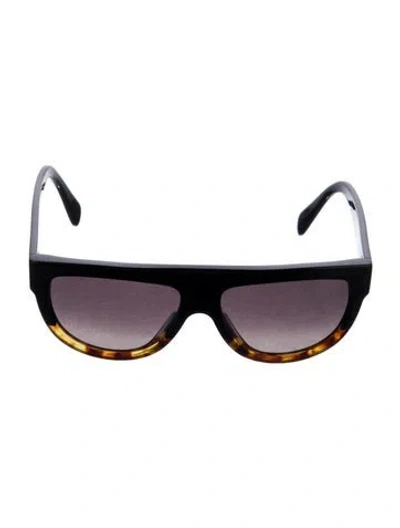 Pre-owned Celine Wayfarer Gradient Sunglasses In Black