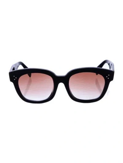 Pre-owned Celine Wayfarer Gradient Sunglasses In Black
