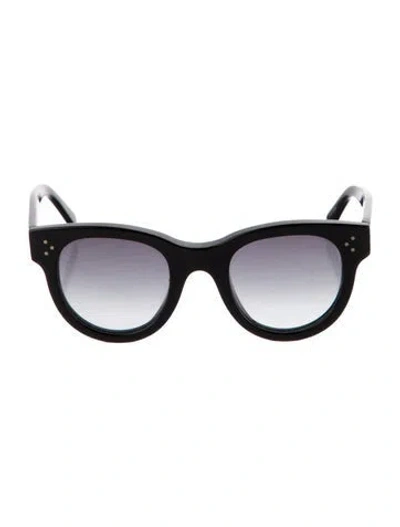 Pre-owned Celine Wayfarer Gradient Sunglasses In Black
