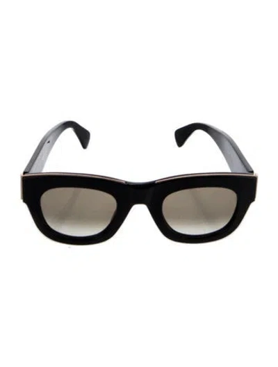 Pre-owned Celine Wayfarer Gradient Sunglasses In Black