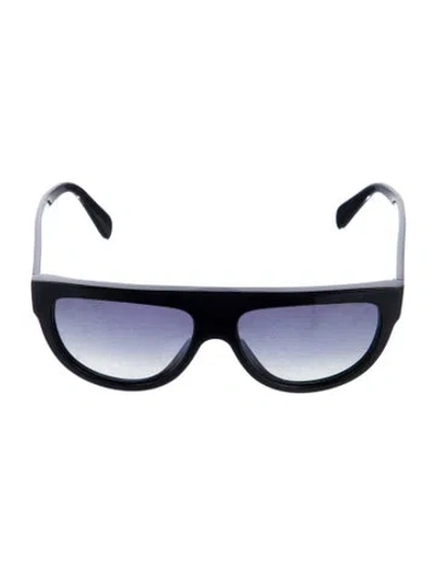 Pre-owned Celine Wayfarer Gradient Sunglasses In Black